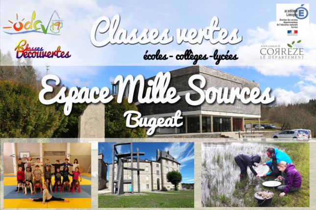 Classes vertes au pays des Mille Sources (Bugeat) Classes vertes au pays des Mille Sources (Bugeat)