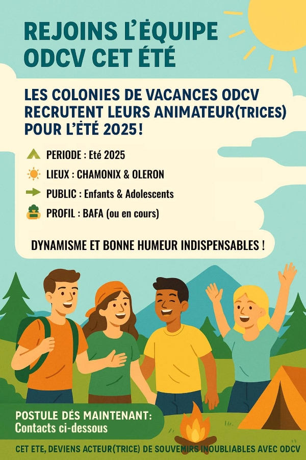 L'ODCV recrute L'ODCV recrute